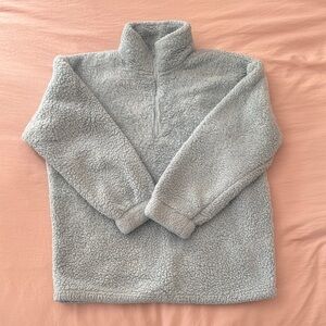 Cozy Blue Women's Sherpa Sweater